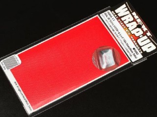 REAL 3D ライトレンズデカール レッド 130×75mm(Line_Delta) [0004-11]