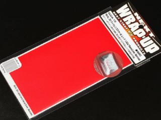 REAL 3D ライトレンズデカール レッド 130×75mm(Line_Narrow) [0004-10]