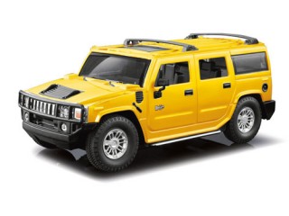 1/24 ハマー H2 SUV(イエロー) [DK-866-378H2Y]
