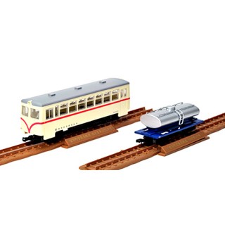 鉄道コレクション ナローゲージ80 富別簡易軌道 自走客車 はまなす号+ミルクタンク車 [289357]]