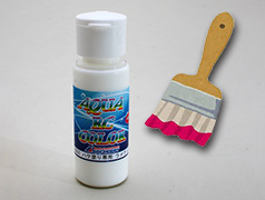 AQUA RC COLOR #302 ハケ塗り専用 ラメクリア [ABC-62982]