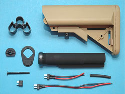 Ｍ４Ａ１ エクステンディッド・バッテリー・バットストック（SAND） [GP418]