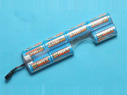 Ｇ３６ フォールディング・バットストック対応バッテリー ８.４Ｖ ３３００ｍＡｈ [GP478A]