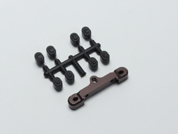 アルミフロントサスホルダー(FF/ZX6) [LA368]