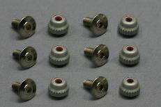ALフランジNYナット&THビスセット M2.6x8mm 6セット入 [N35261M]