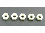 高強度プラスチックナット M5(対辺8mm) 5ケ入 [N91508]
