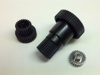 ハイスピードギヤ&超硬質アルミピニオン25Tセット(タミヤ WR-02用) [SWR-30A]