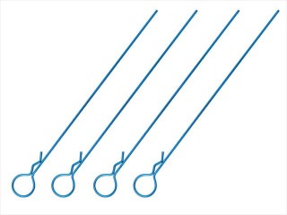 ボディフックピンロング 頭大110mm(ライトブルー) 4本入 [SGF-05TB]