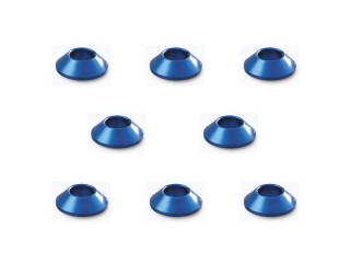 アルミＭ3テーパーカラー ヨコモブルー(6pcs) [SGE-108BY]
