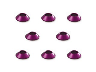 アルミＭ3テーパーカラー パープル(6pcs) [SGE-108P]