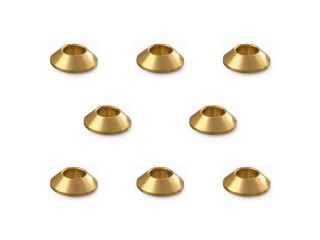 アルミＭ3テーパーカラー ゴールド(6pcs) [SGE-108G]