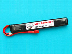 11.1V 1200mAh(20C) リチウム・ポリマー・リチャージブル・バッテリー(C) [GP850C]