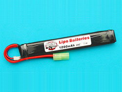 ７.４Ｖ １２００ｍＡｈ（２０Ｃ） Ｌｉ?Ｐｏｌｙ リチャージブル・バッテリー（Ａ） [GP863A]