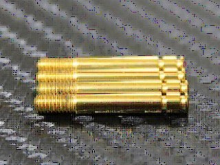 22mmショックシャフト チタンコーティング仕様 T4'18 ULPショック用 4個入 [MI-SS22-TI]