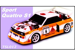 スポーツクアトロS1 クリアボディセット [TSL012]