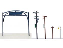 情景小物124 商店街小物セット [286530]