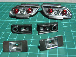 ライトパーツセット(丸角タイプ)(ヨコモ 180SX用) [YS11]