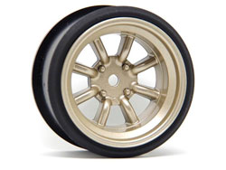 V16D RSワタナベホイール オフセット9mm 2pcs(ゴールド) [10111]