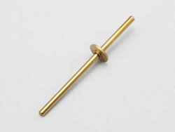 チタンコートリヤショックシャフト(ピストン付)(YOKOMO R12/GTシリーズ用) [R12-18SRT]