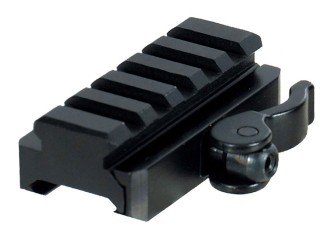 LEAPERS QD Mini ライザー マウントレール(15mm高) [LP0202]