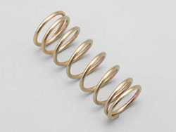 リヤショックスプリング(ゴールド ハード)(YOKOMO R12/GTシリーズ用) [R12-18RSH]