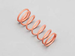 リヤショックスプリング(カッパー Sハード)(YOKOMO R12/GTシリーズ用) [R12-18RSSH]