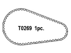 リアベルト(ラバー) (MTX4/5) [T0269]
