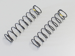ビッグボアショックスプリング(LL/イエロー/ハード/2pcs) [XGS032]