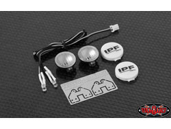 1/10 Detailed Round IPF Lights w/LED [VVV-C0220]