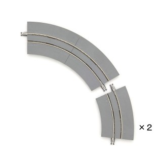 ワイドトラム スーパーミニカーブレール C103-WT(F)(30° 60° 各2本セット) [1795]]