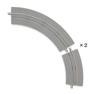 ワイドトラム ミニカーブレール C140-WT(F)(30° 60° 各2本セット) [1796]]