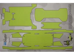 DJI Spark専用スキンシール(solid state lime) [DG-SPARK-SSL]