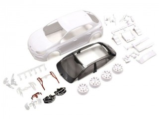 ルノー メガーヌ R.S. ホワイトボディセット(未塗装/ホイール付) [MZN187]