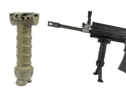 CAAタイプ タクティカルバイポッドグリップ TAN [LCP-1208054TAN]