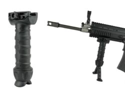 CAAタイプ タクティカルバイポッドグリップ BK [LCP-1208054BK]