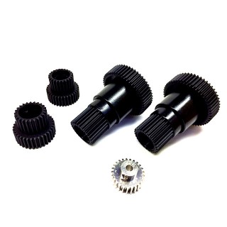 ハイスピードギヤ&超硬質アルミピニオン25Tセット(タミヤ GF-01用) [SGW-30A]]