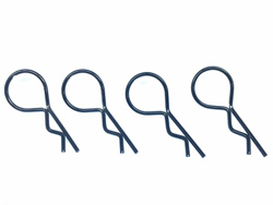 ボディフックピン 頭大(ブラック) 4個入 [SGF-02BK]