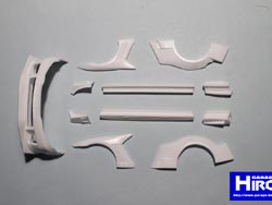 ミニッツ GT-R R35 エアロ Ver.3(未塗装) [GHA039]