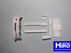 ミニッツ GT-R R34 エアロ URAS仕様 Ver.1(未塗装) [GHA126]