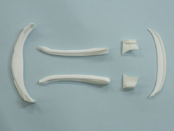 ミニッツ ロータス エキシージ CUP 260用エアロパーツ Ver.1(未塗装) [GHA001]