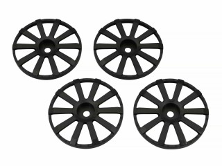 ホイールディスク エクイップ E10 ブラック 4pcs [WDEQ10B]