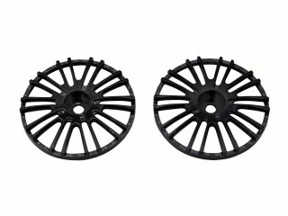 ホイールディスク デュランダル DD10.2 ブラックメッキ 2pcs [WDD102BP]