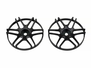 ホイールディッシュ コンケイブ12 ブラックメッキ 2pcs [WDCN12BP]