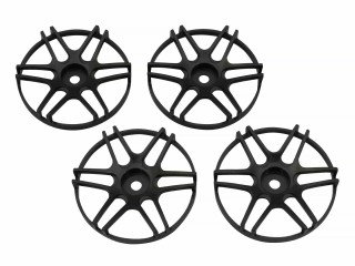 ホイールディッシュ コンケイブ12 ブラック 4pcs [WDCN12B]