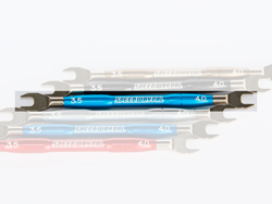 デュアルターンバックルレンチ 3.5mm×4.0mm タミヤブルー [PE029-TB]