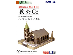 建物コレクション052-2 教会C2(ハーフティンバーの教会) [257981]
