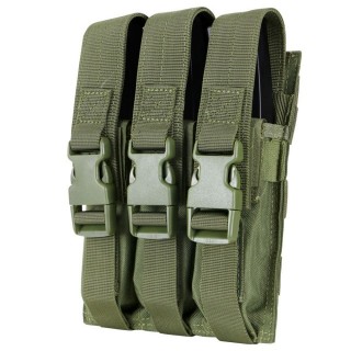 トリプルMP5マグポーチ Olive Drab [MA37-001]]
