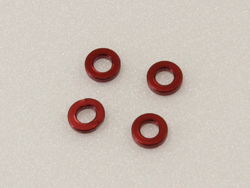 アルミカラー(2×4×x1mm/4入) [PZ326]