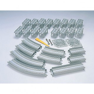 高架複線スラブ大円セット(レールパターンHD-SL) [91079]]