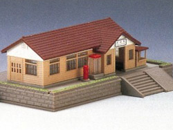 木造駅舎セット [4002]